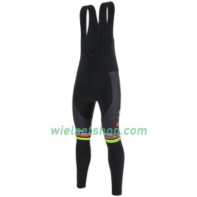 Fietsbroek Lang met Bretels 2020 Trek-Segafredo UCI World Champion N001